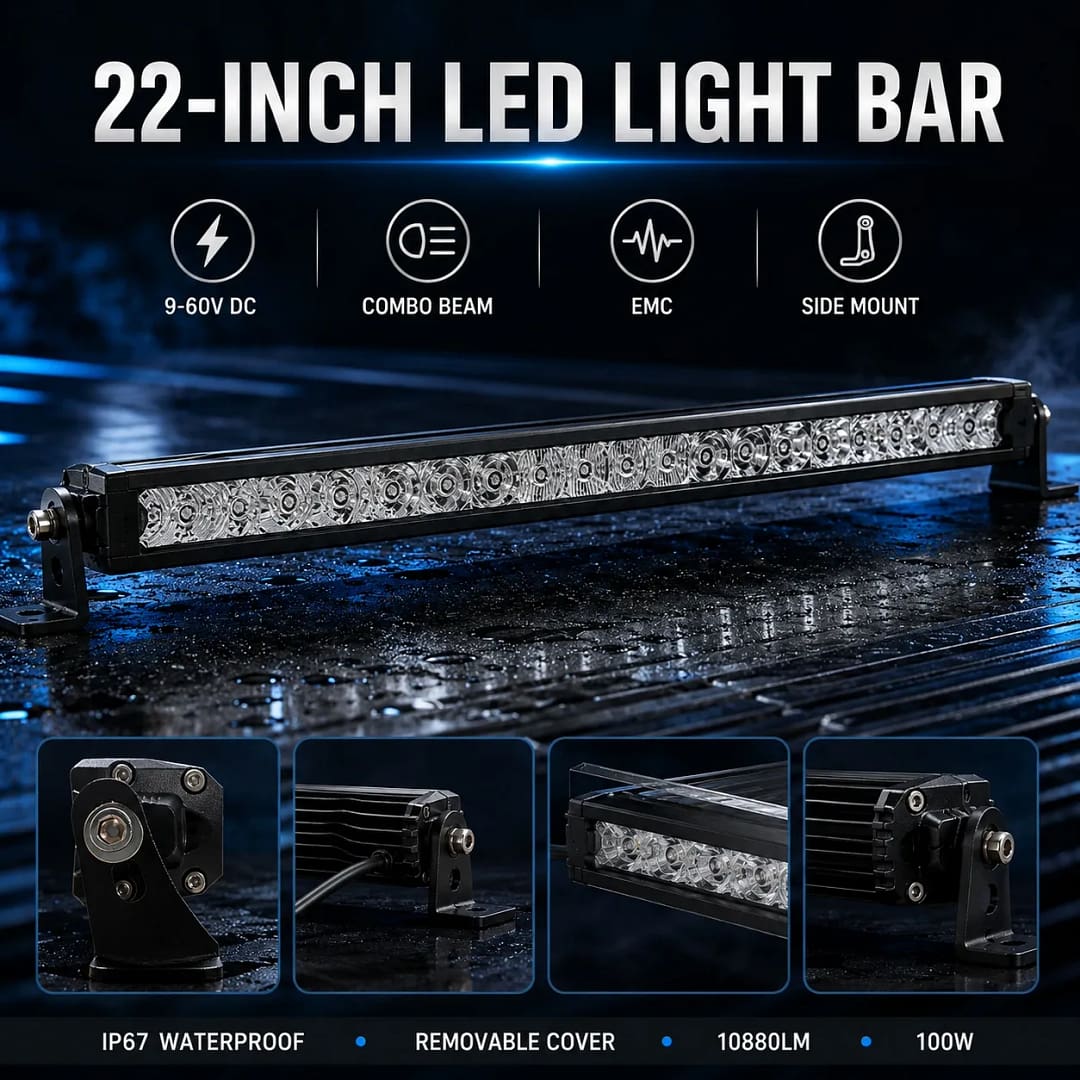 22 Inch 100W OSRAM LED Light Bar TH-MT34100S-EMC