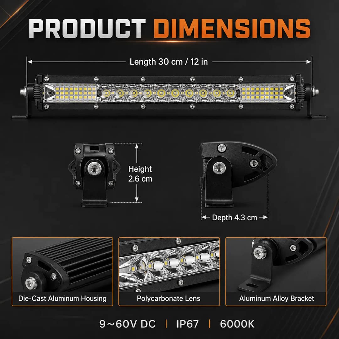 03-th-c0516-26-led-light-bar-dimensions