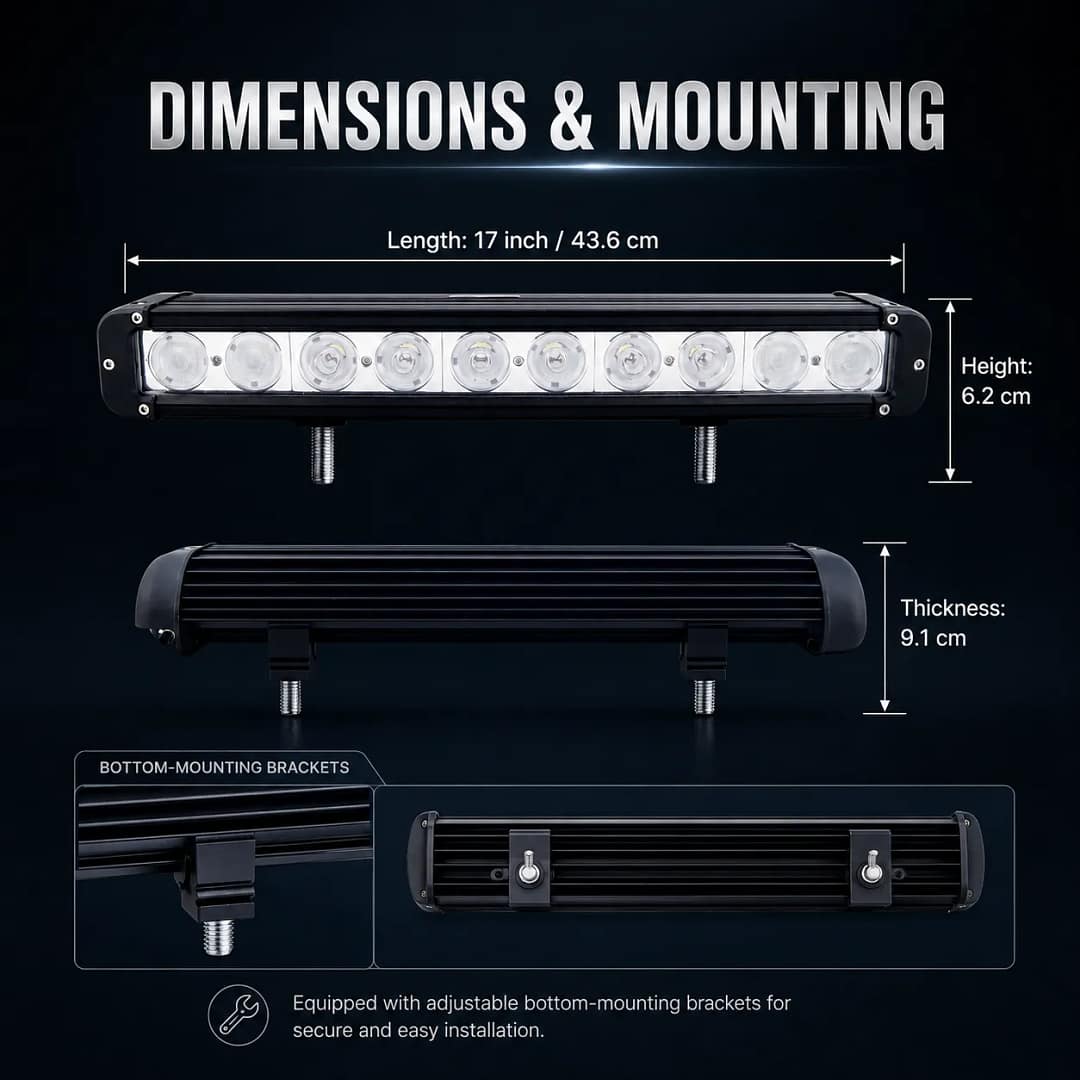 th-at04100c-led-light-bar-dimensions-mounting