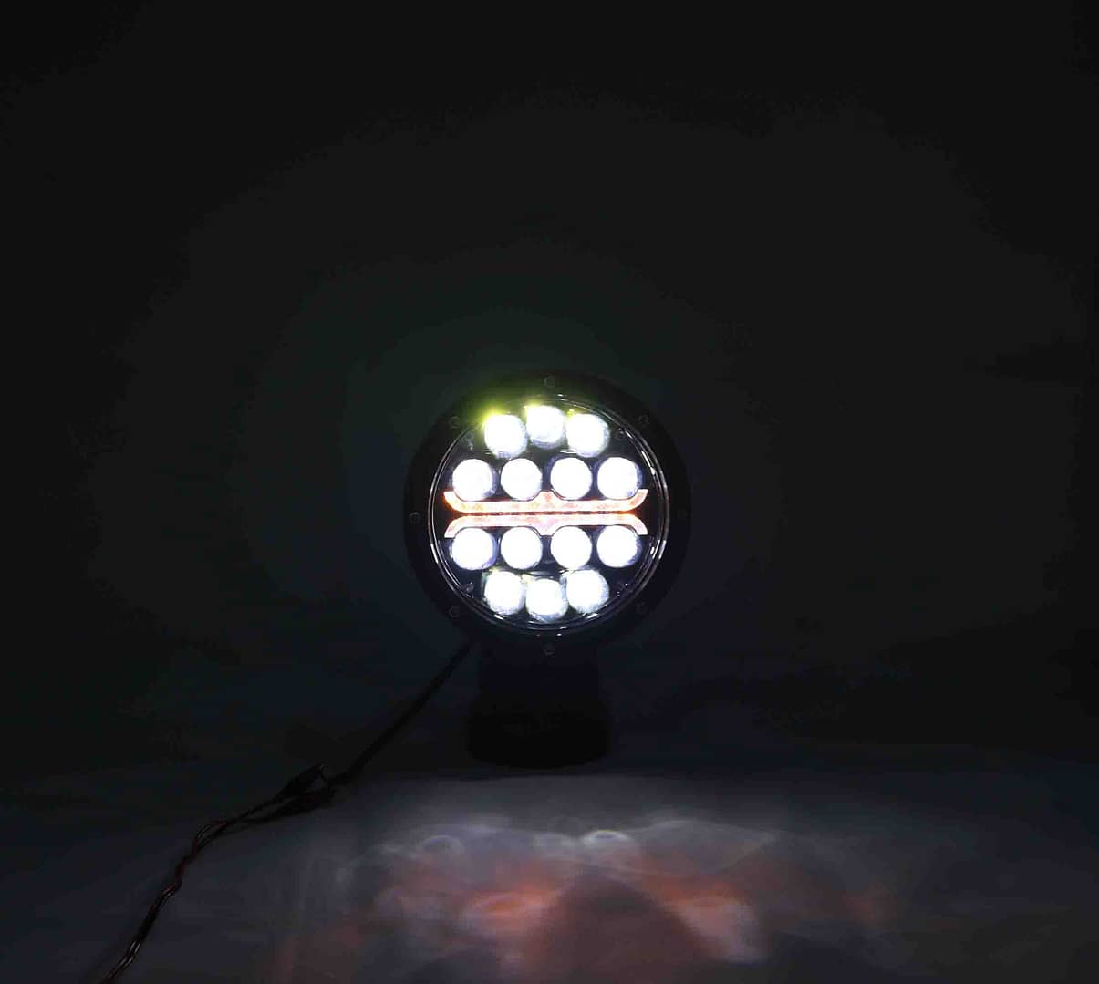 DRL Amber Angle Eye Round Offroad Led Driving Lights