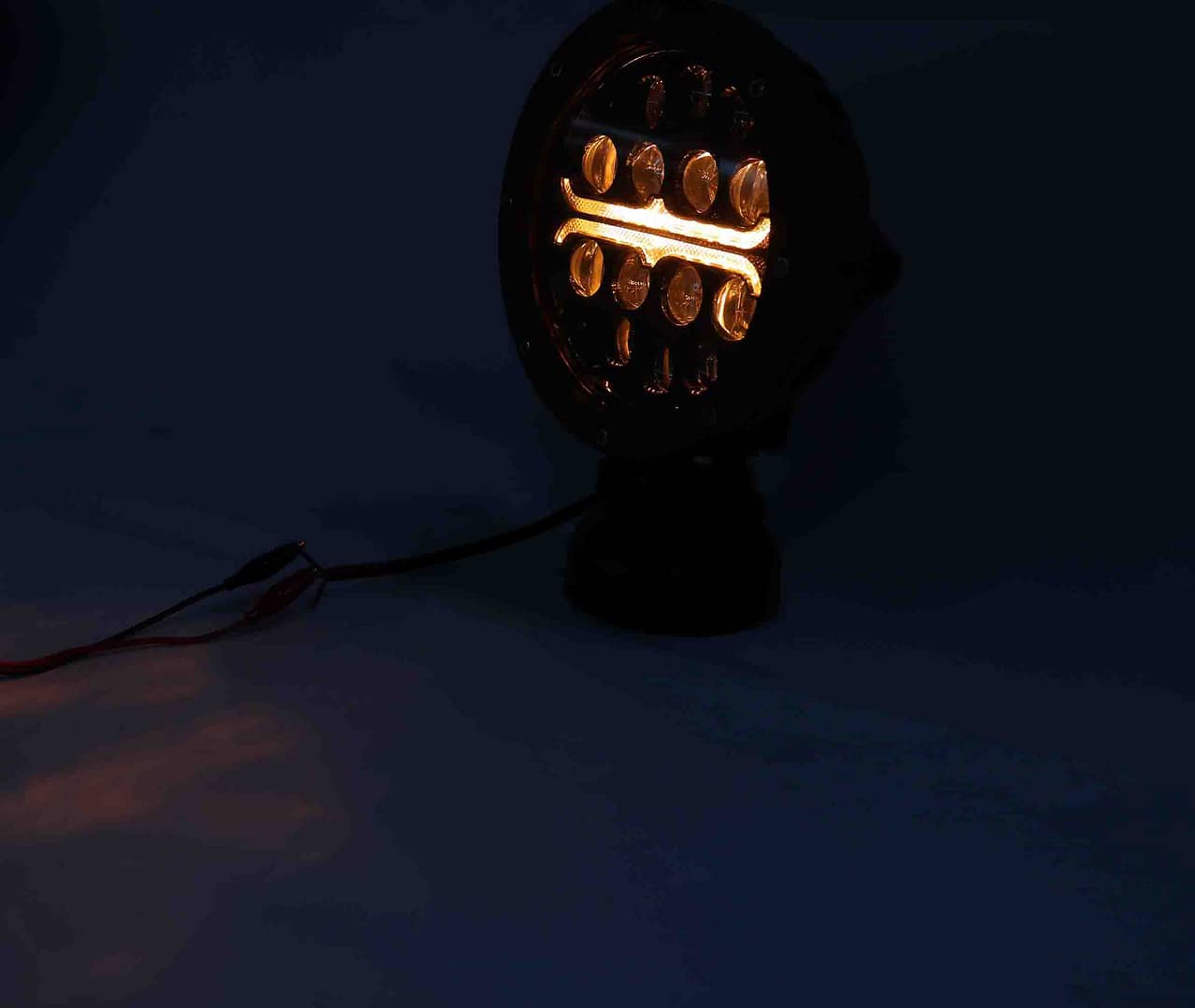 60W 7.1 Inch DRL Amber LED Driving Lights