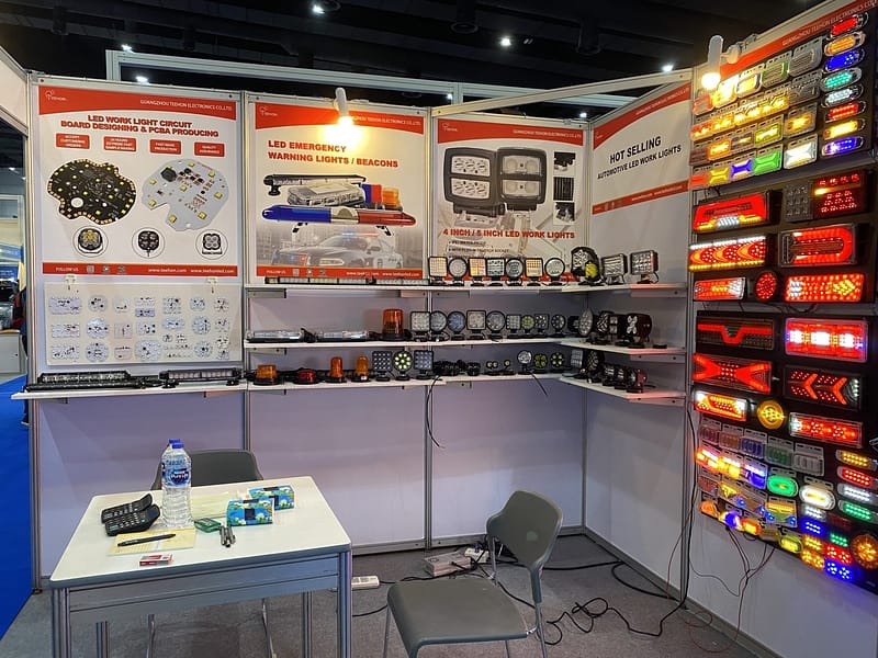 2023 LED Work Light And LED Light Bar, Truck Tail Lights, Truck Side Lights Exhibition in Thailand