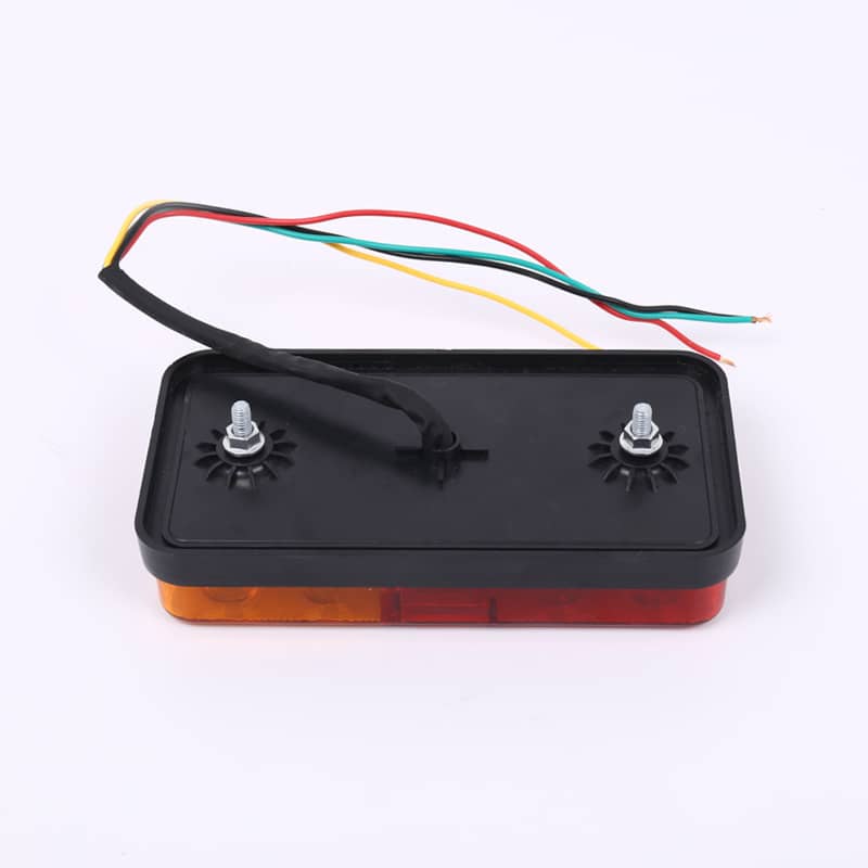 10LED Truck Side Light Tail Light Strobe Multicolor Back View