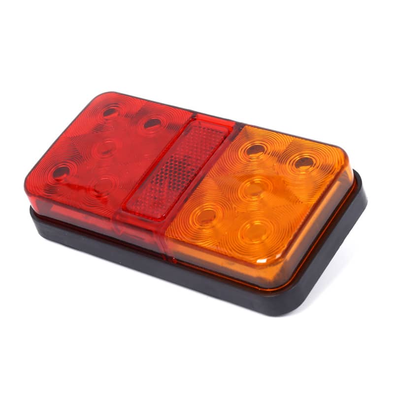 10LED Truck Side Light Tail Light Strobe Multicolor Side View