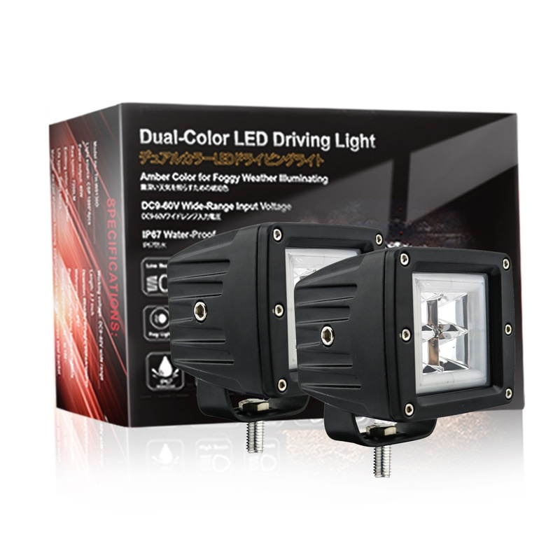 DRL Square 40W Buy LED Driving Lights Box