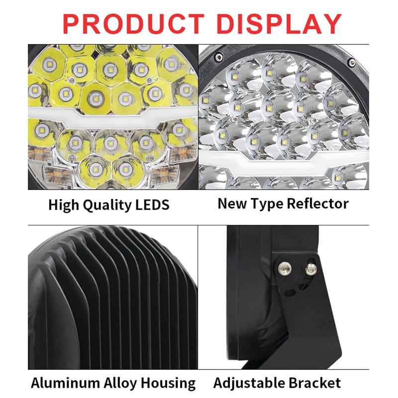 Jeep LED Driving Lights Parameters
