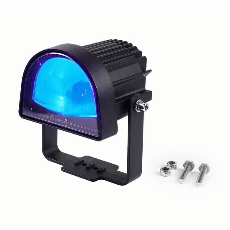 Blue 10-80V 10W 40W LED Forklift Light
