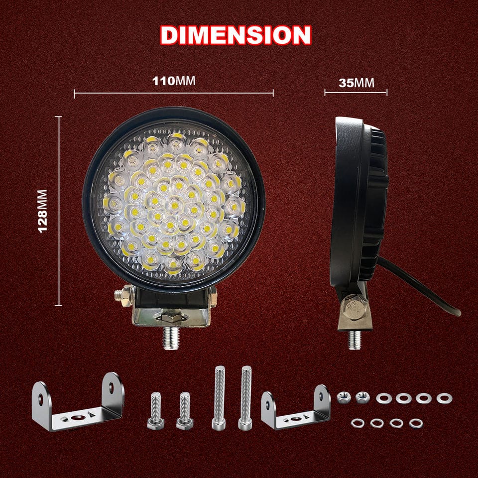 123Watts led work light