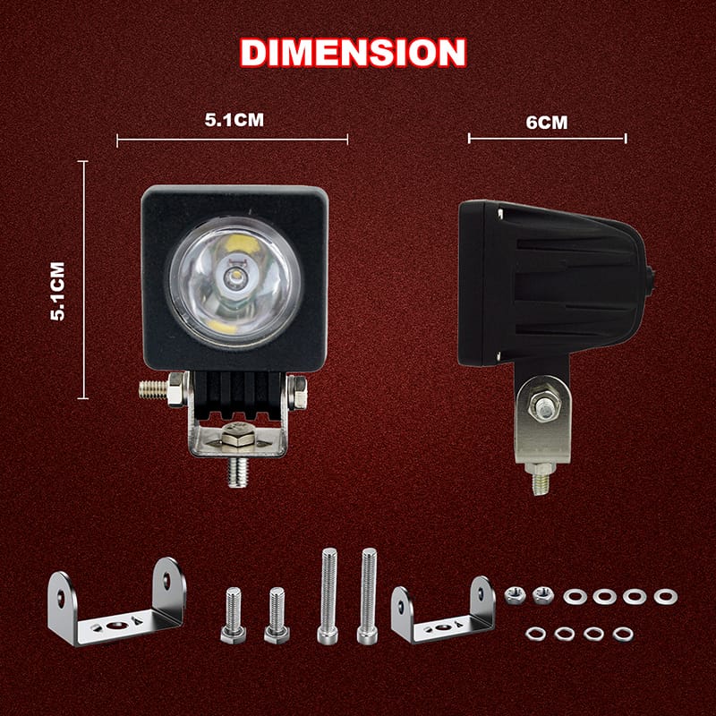 anti-electromagnetic interference EMC led work light accessories