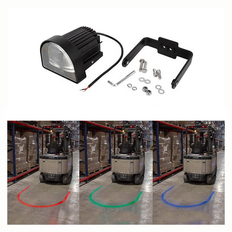 RGB 10W or 40W LED Forklift Light Accessories